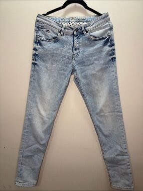 US POLO ASSN Light Blue Skinny Women’s Skinny Jeans - Stretch Slim Fit Size 30